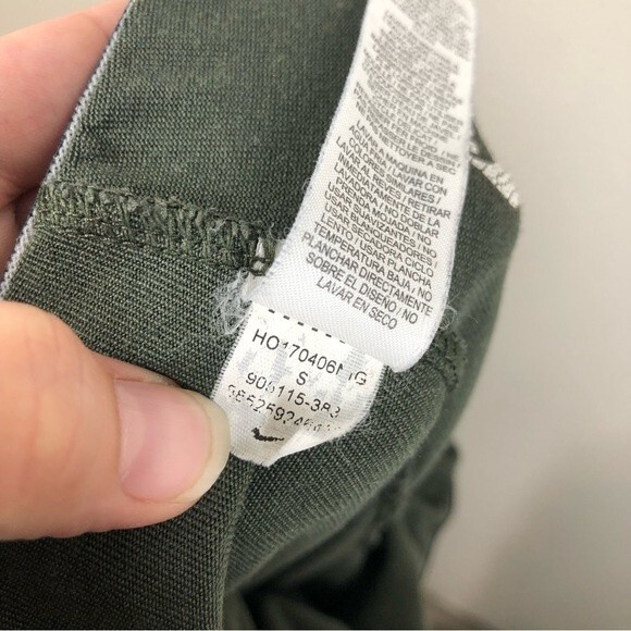 Nike Women's Leg A See Just Do It Leggings Workout Athletic Green Small 905115 - Picture 11 of 11